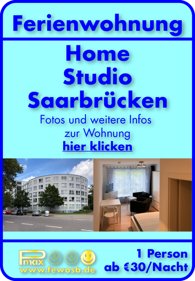 Ferienwohnung "Home Studio Saarbrücken" Saarbrücken Zentrum